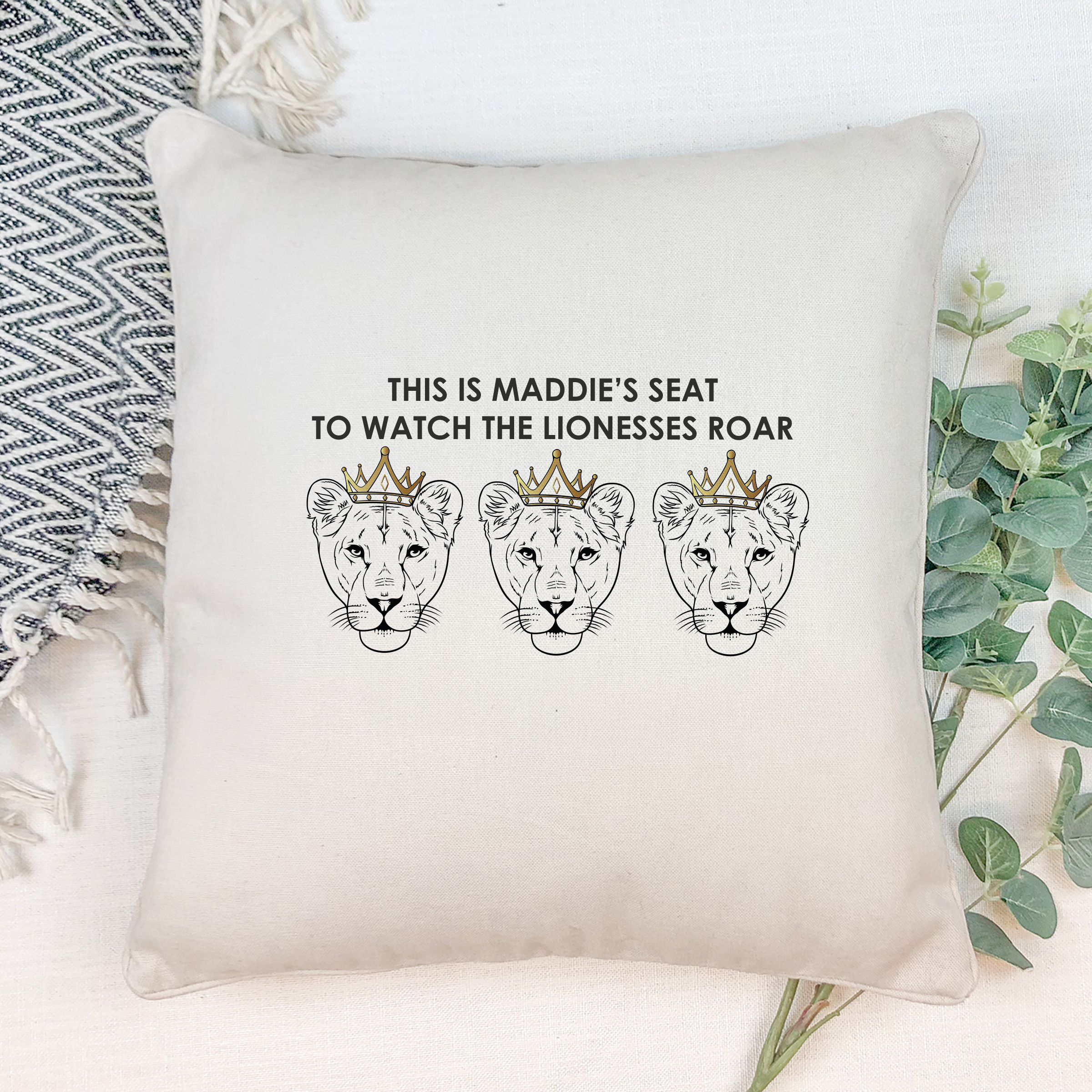 Women's England Football Team Cushion