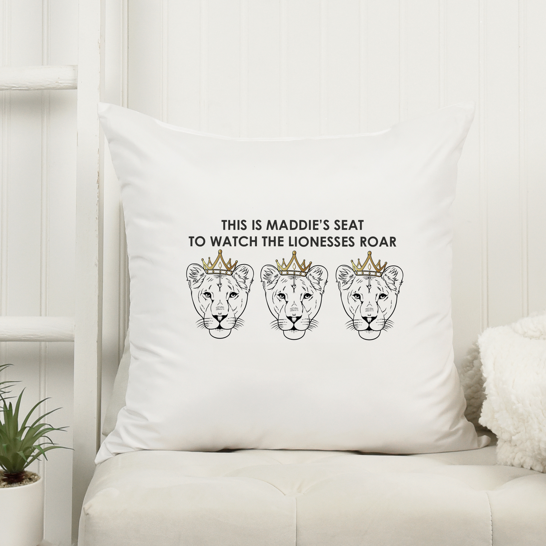 Women's England Football Team Cushion