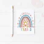 Personalised Back To School Year Card