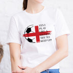 I Play Like A Lioness Women's Football Adult T-Shirt