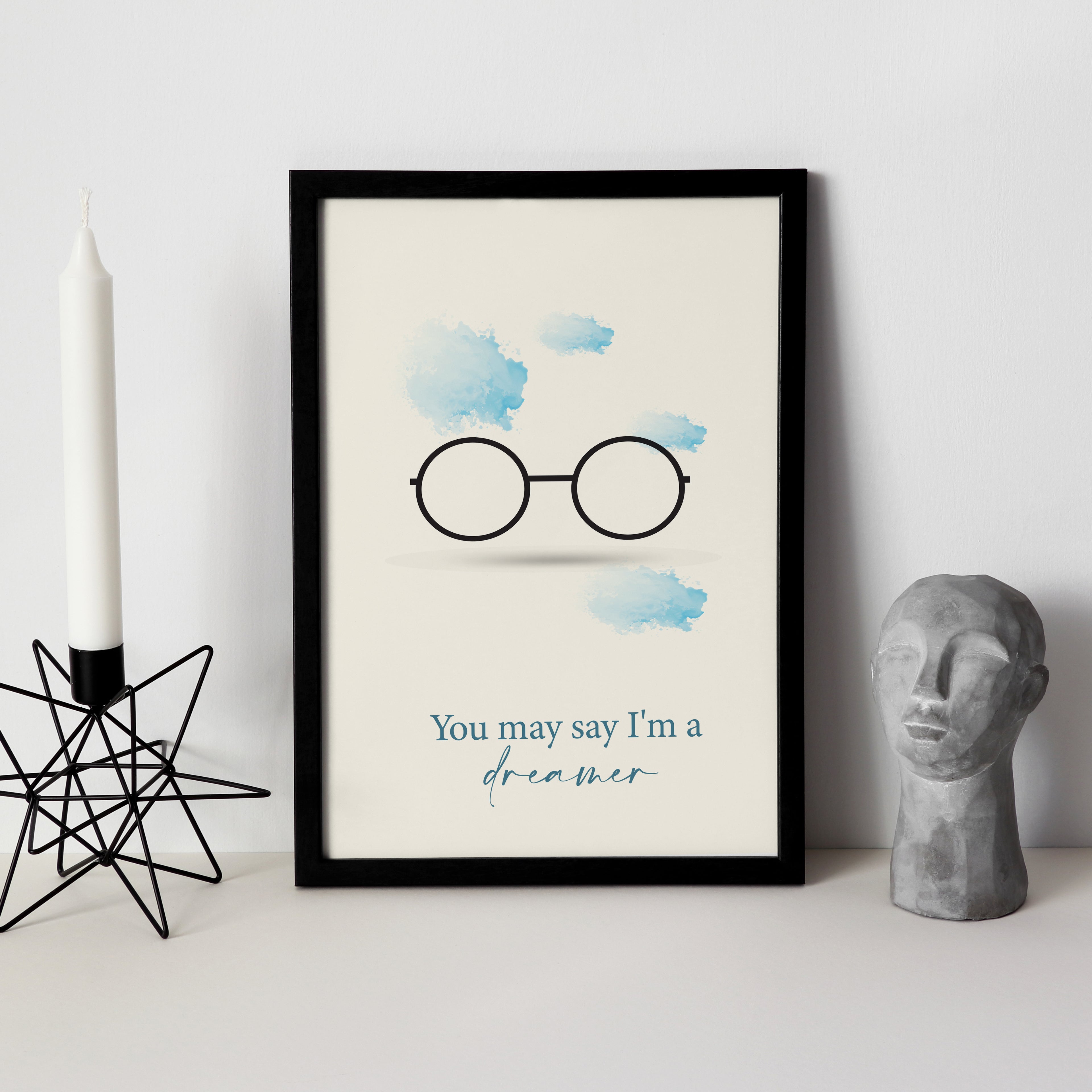 You May Say I'm A Dreamer Wall Art