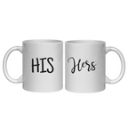 Anniversary gift his and hers mugs