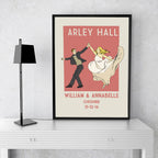 Unframed or framed personalised First Dance wedding print
