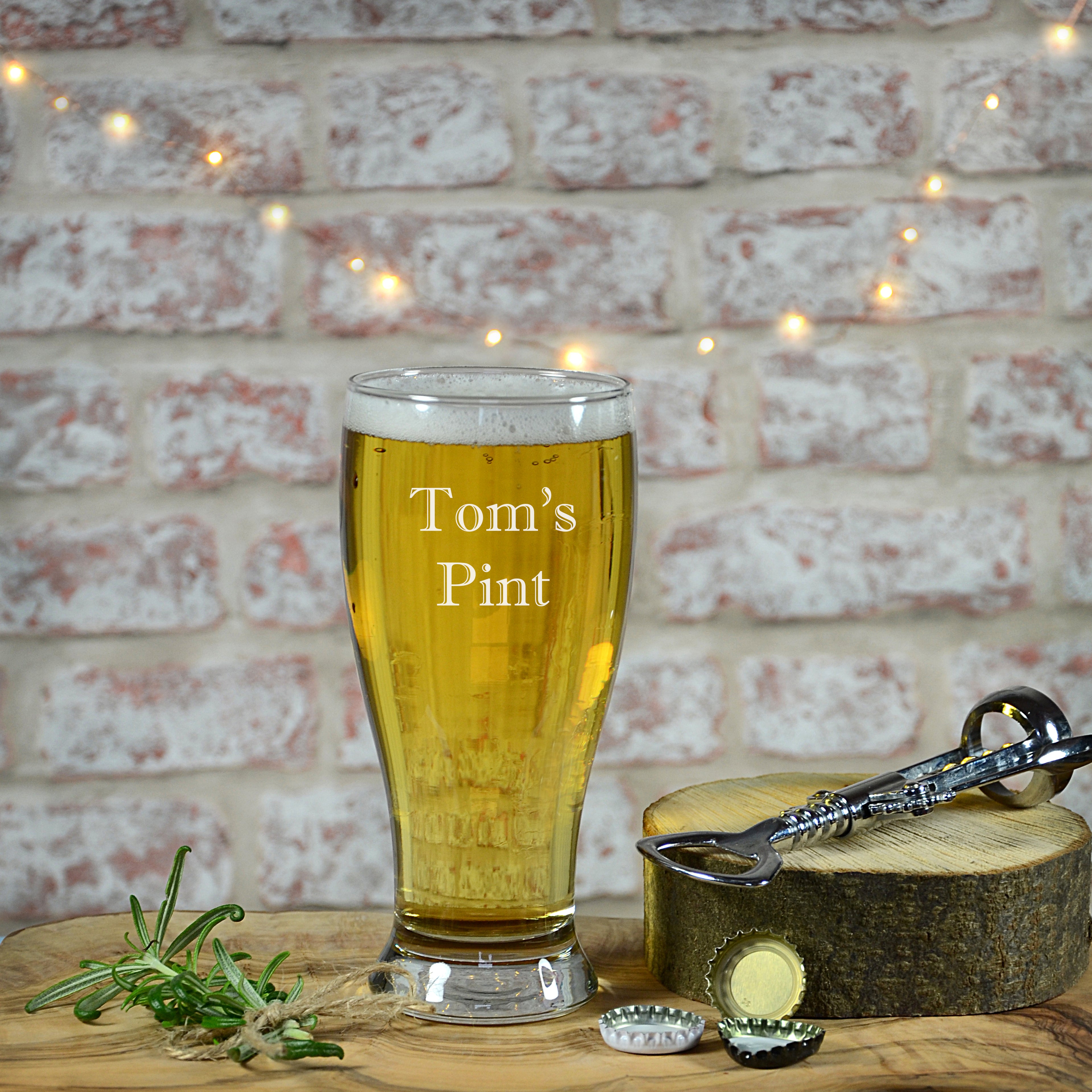 Personalised Pint Glass