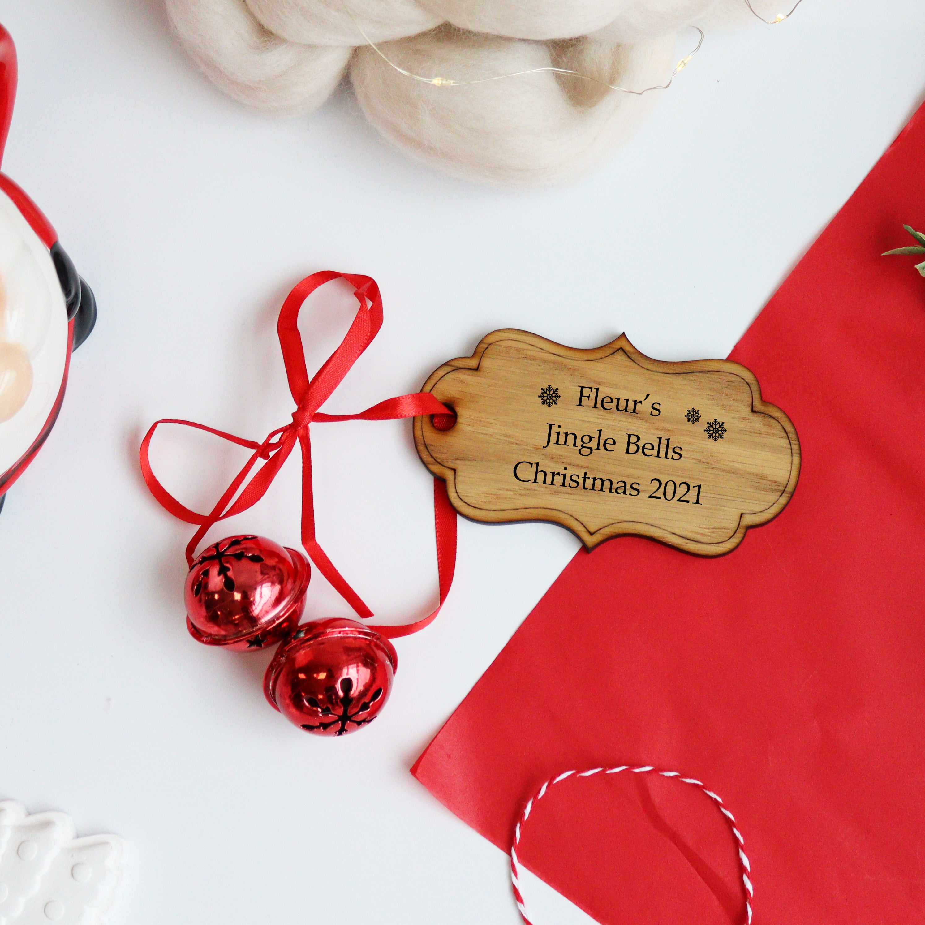 Personalised Jingle Bells Christmas Eve