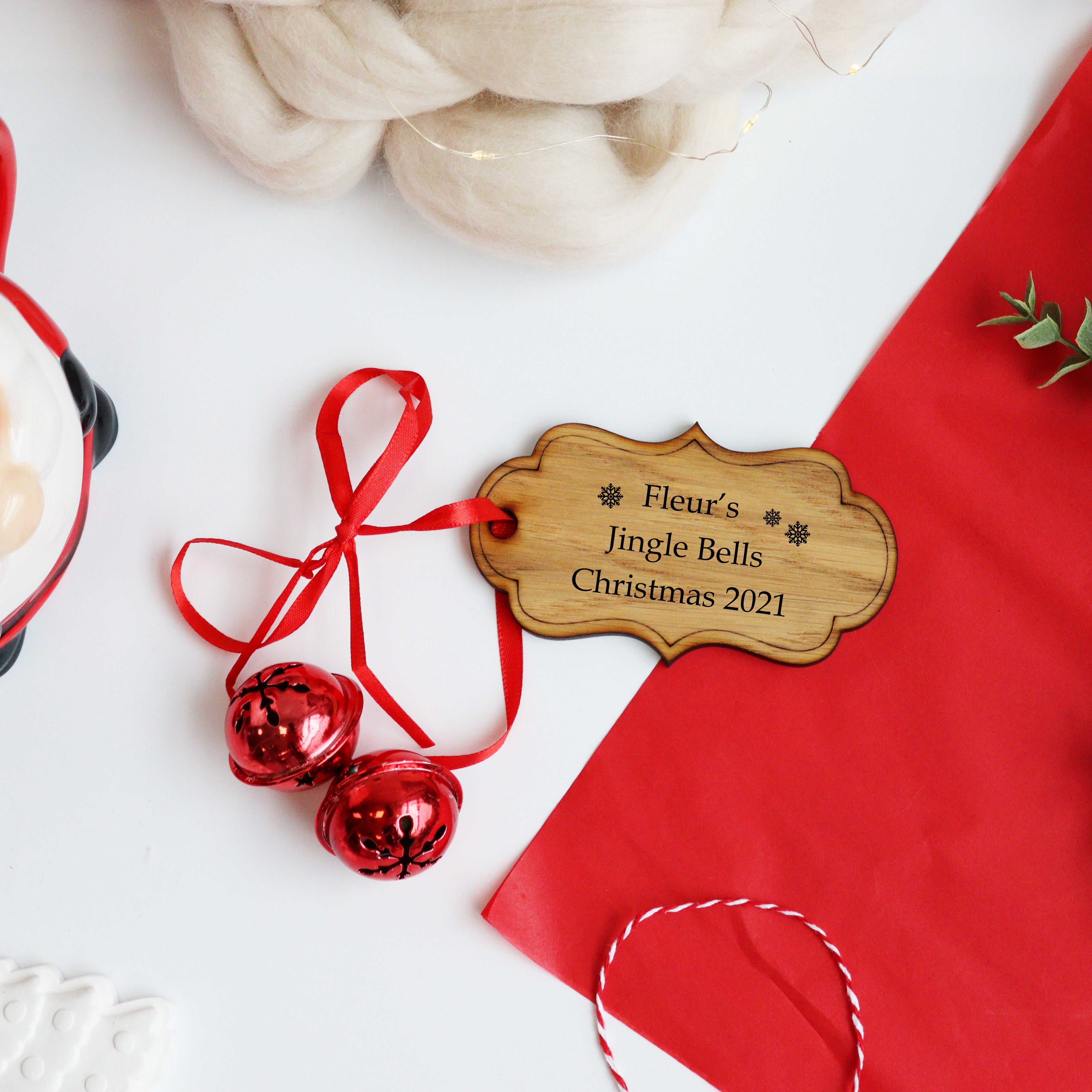 Personalised Jingle Bells Christmas Eve
