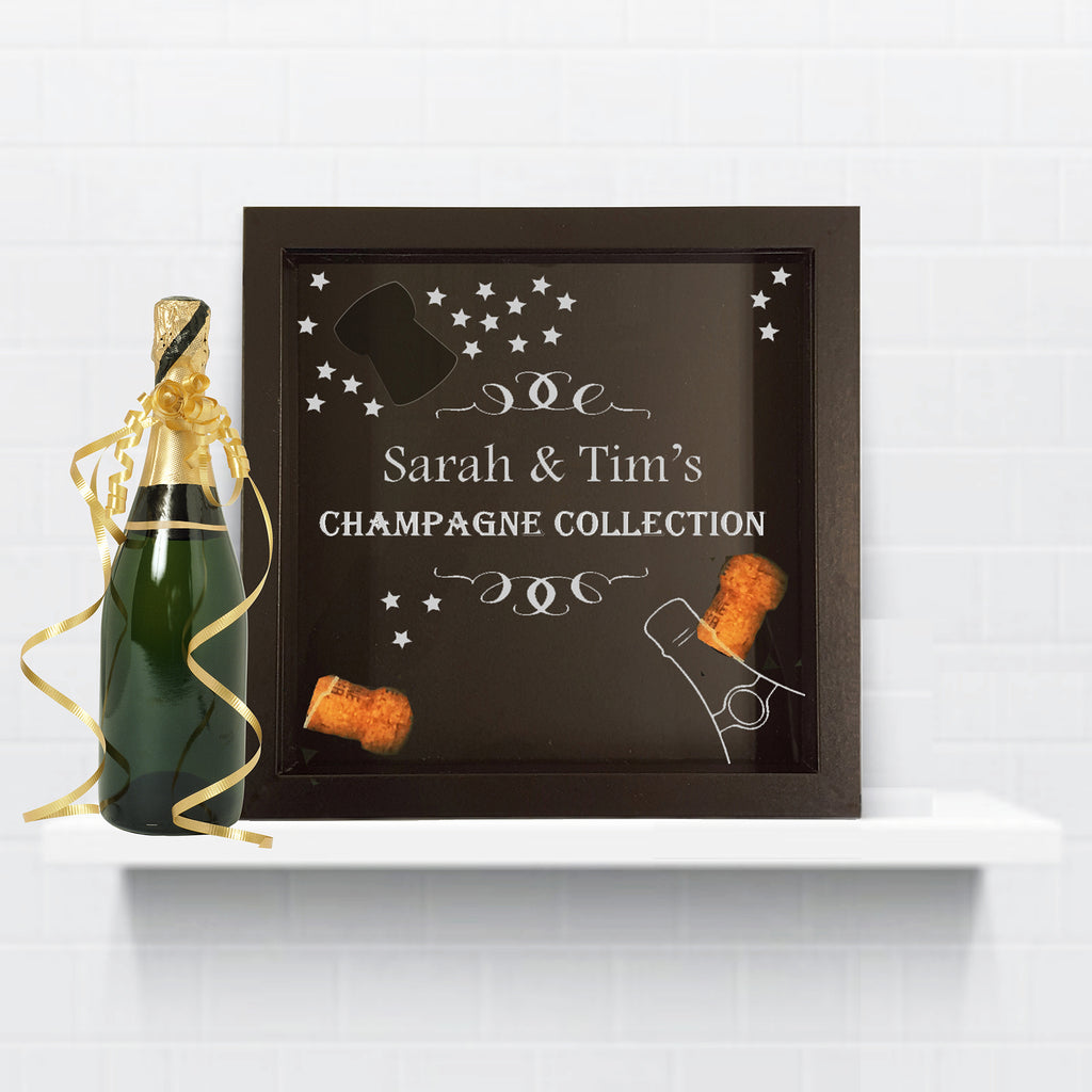 Champagne Cork Collection Box