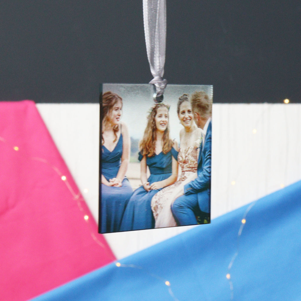 Printed Photo Tree Decoration