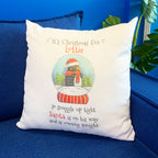 Personalised Christmas Eve Cushion
