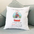 Personalised Christmas Eve Cushion