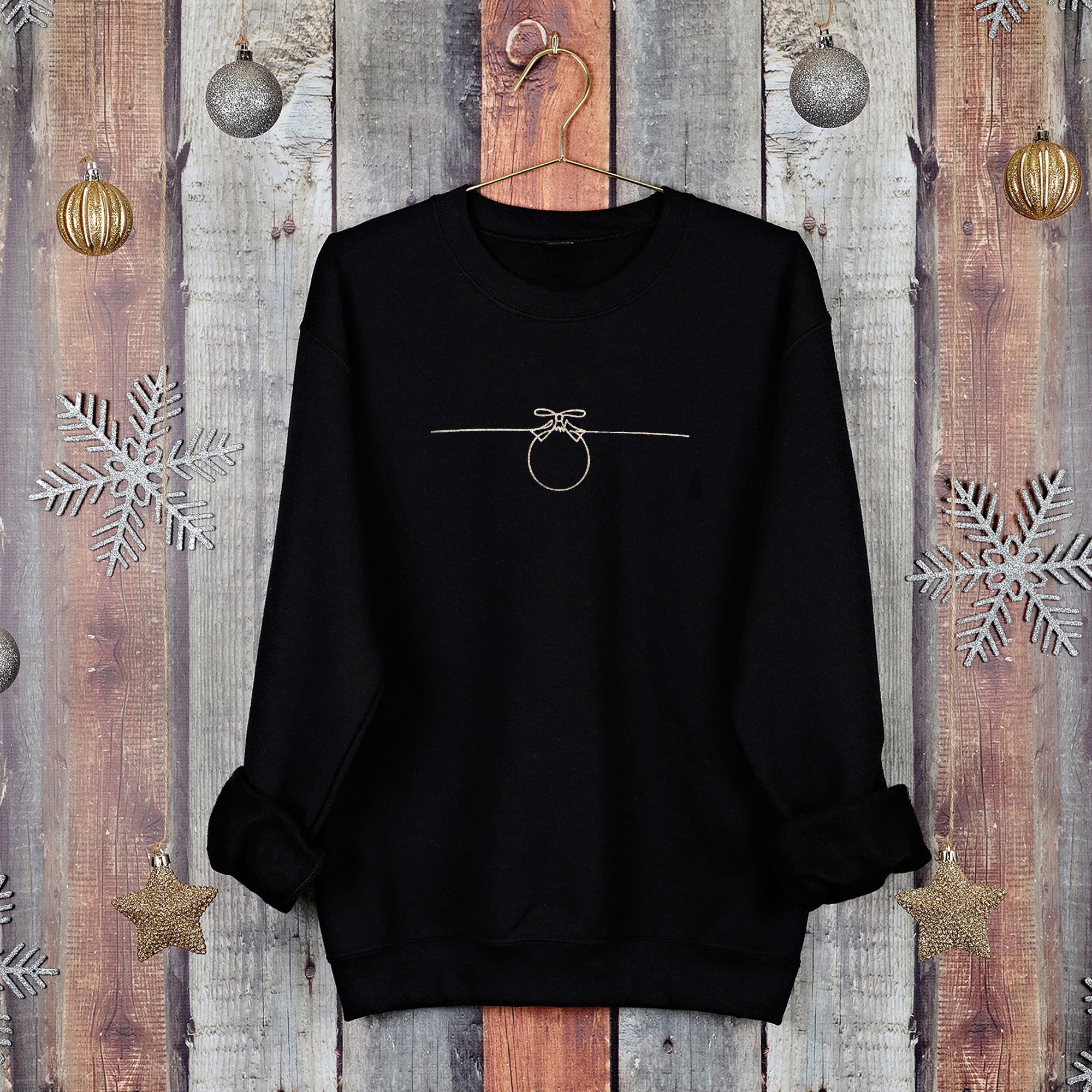 Christmas Jumper Hand Drawn Bauble