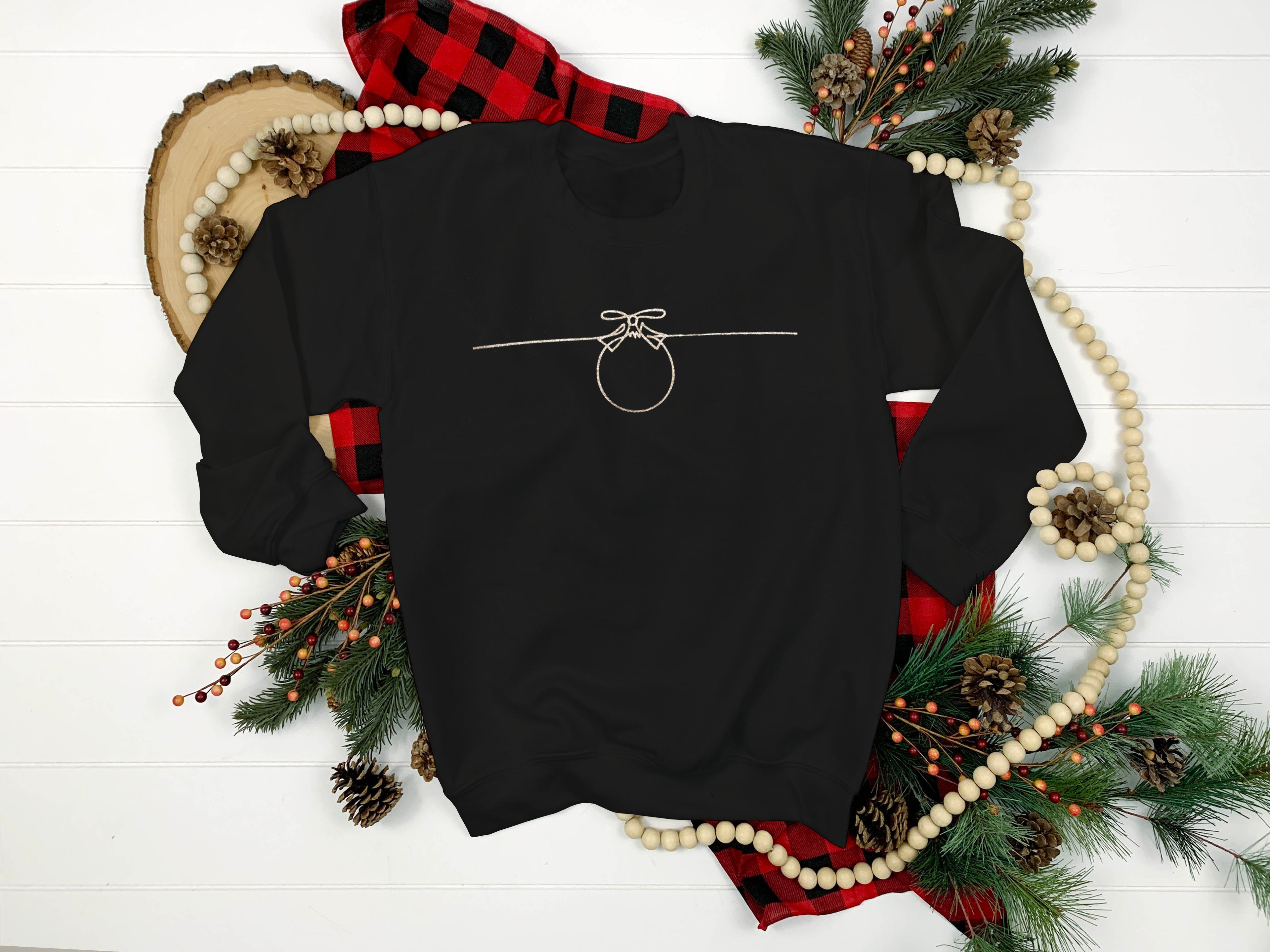 Christmas Jumper Hand Drawn Bauble