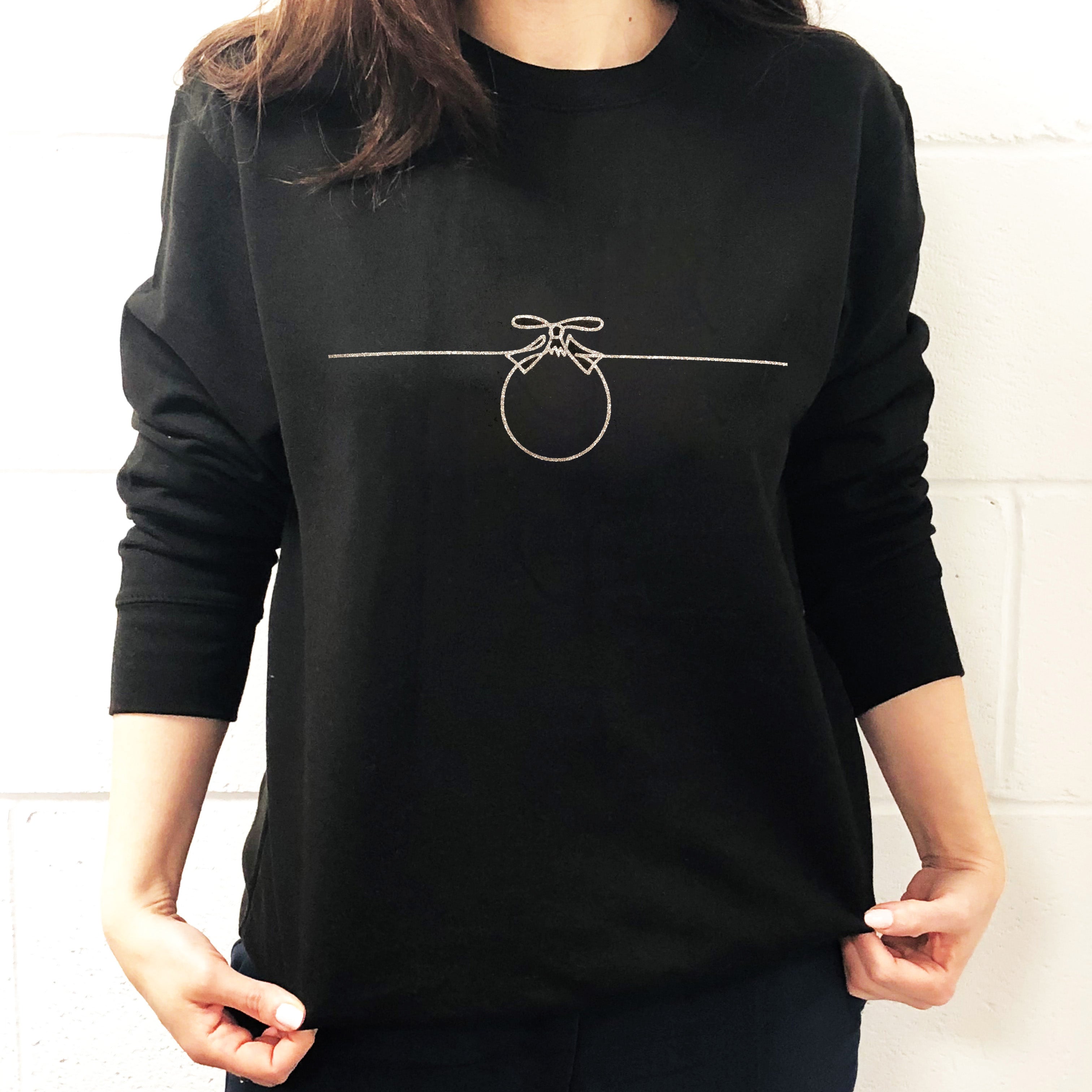 Christmas Jumper Hand Drawn Bauble