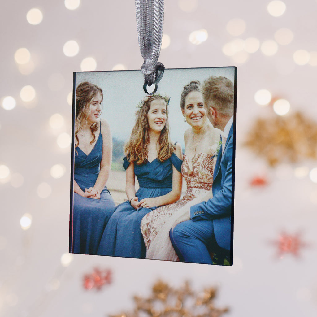 Printed Photo Tree Decoration