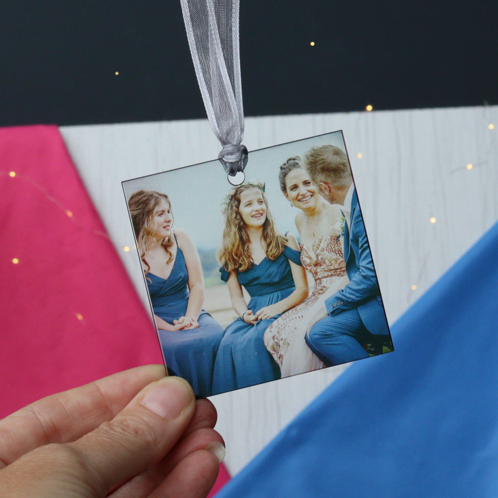 Printed Photo Tree Decoration