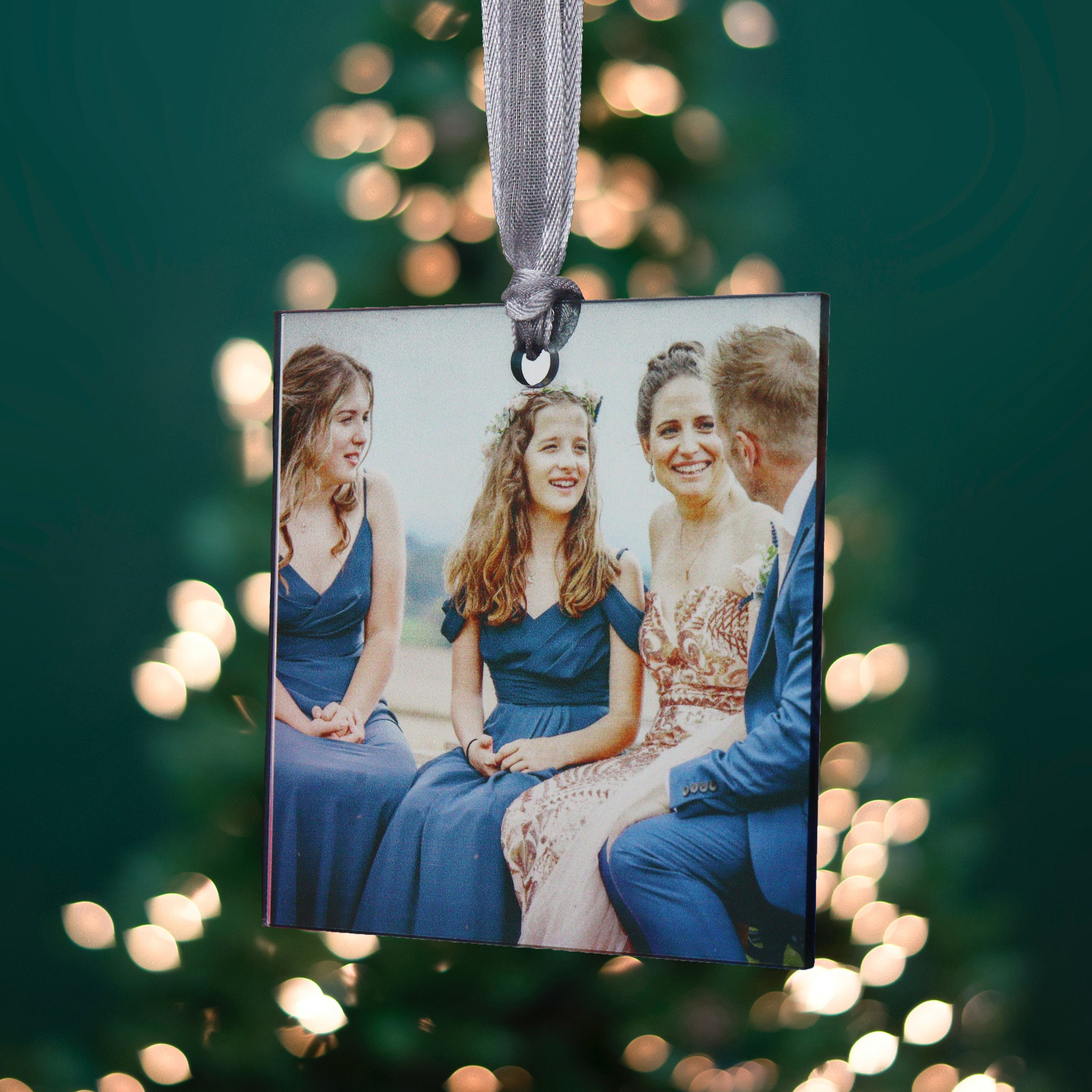 Printed Photo Tree Decoration