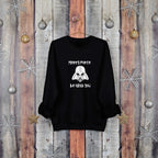 Cosy festive jumper with set-in sleeves