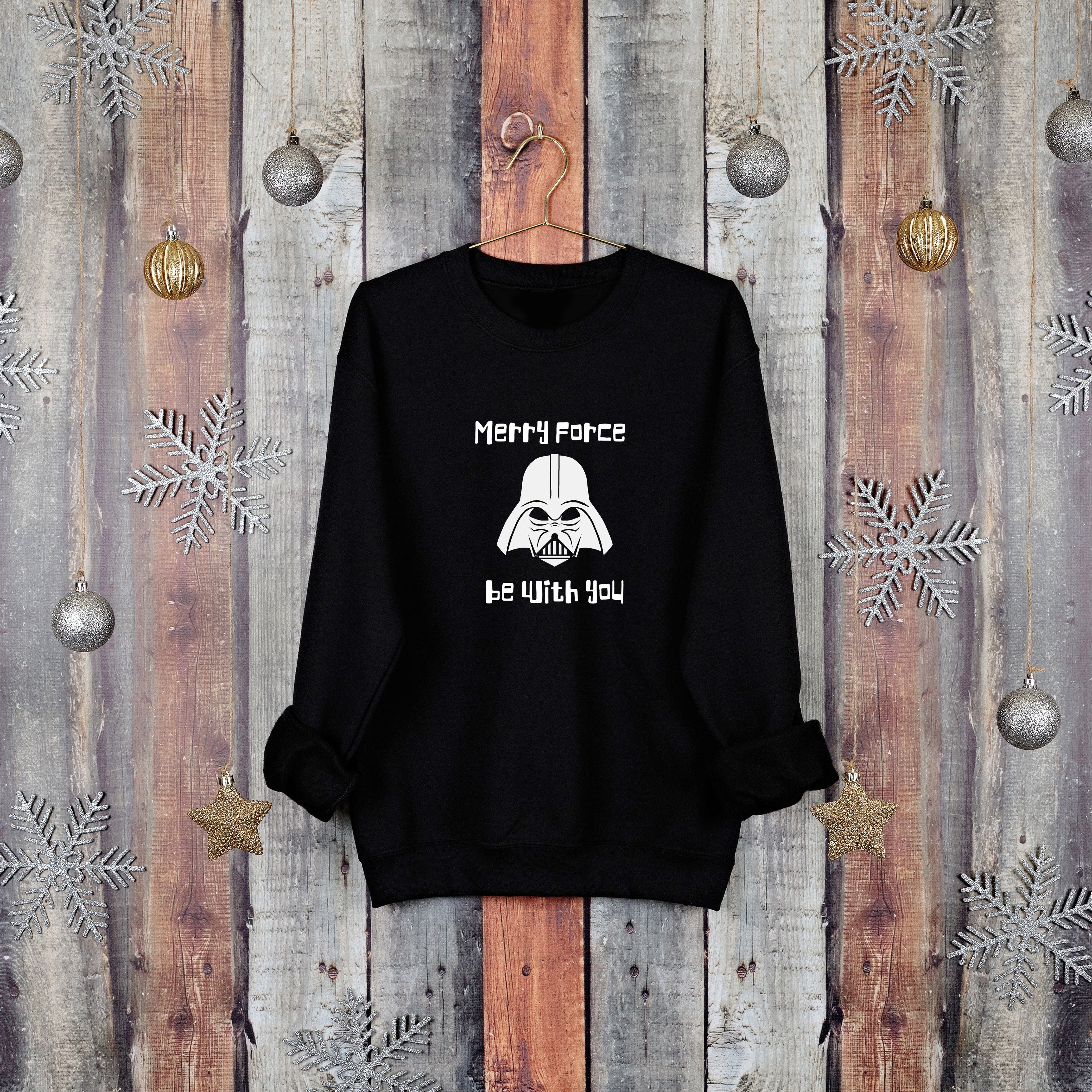 Cosy festive jumper with set-in sleeves