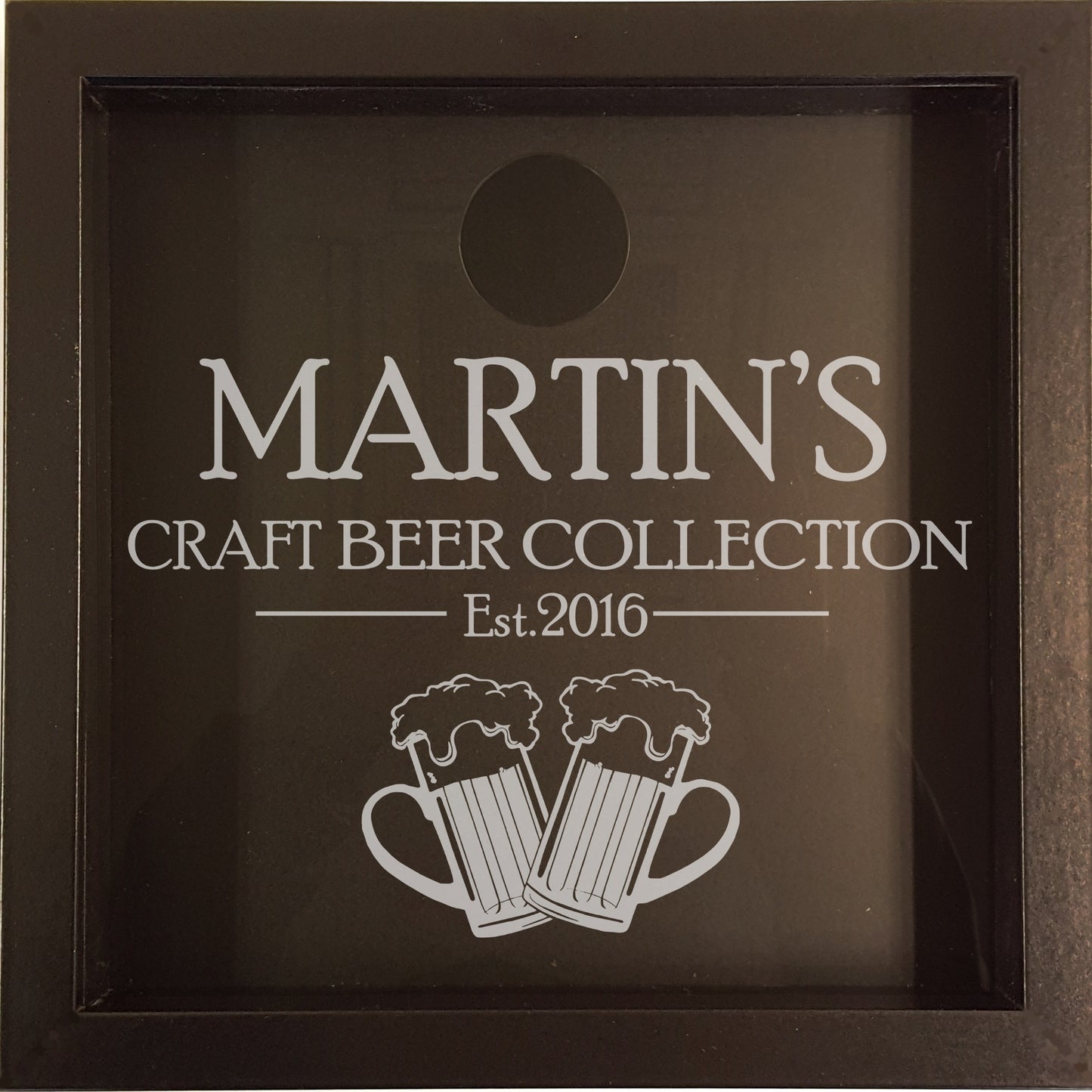 Craft Beer Cap Lover Collectors Box