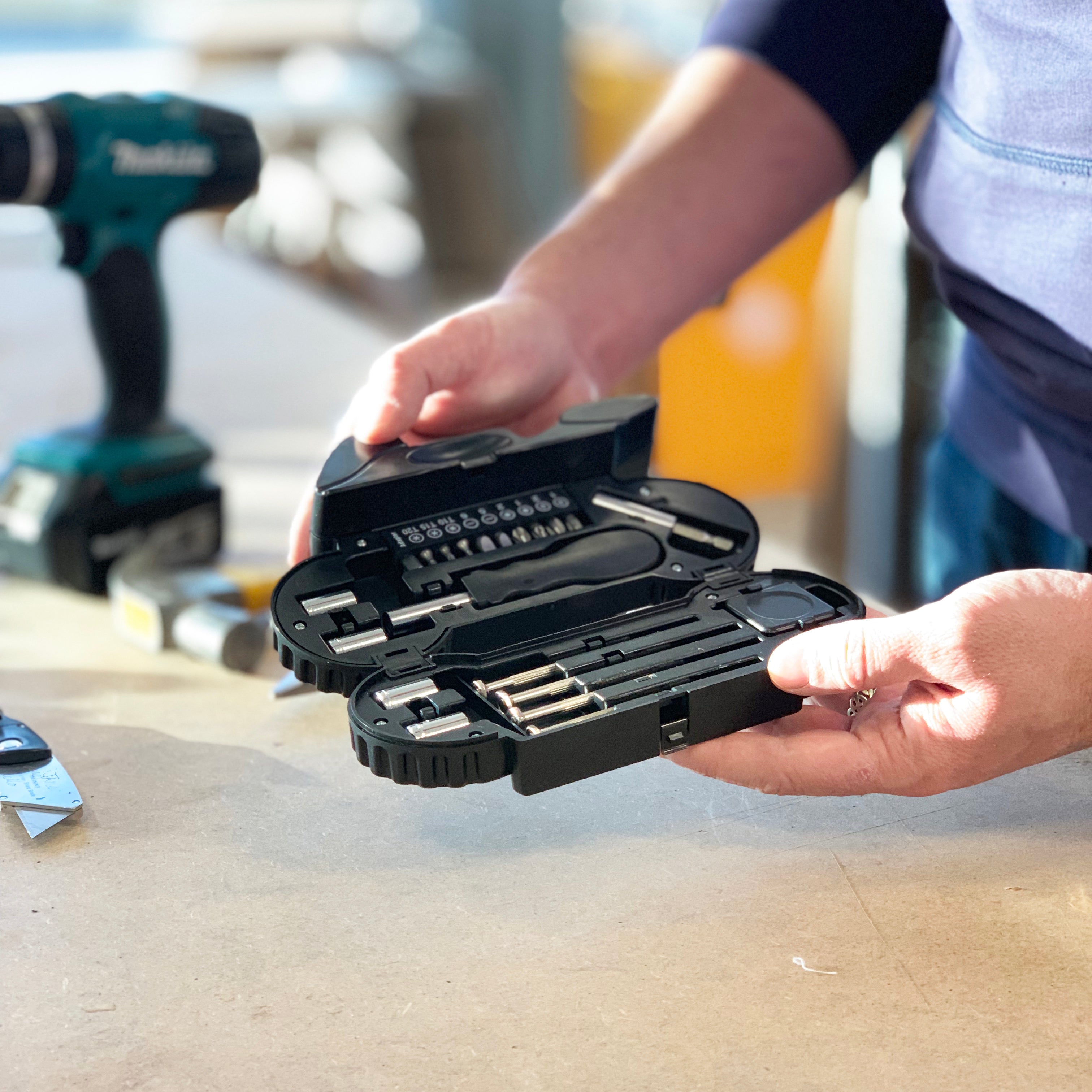 Custom biker tool set gift for him