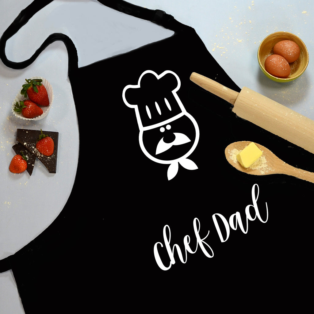 Funny and quirky personalised chef apron for baking enthusiasts