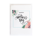 Elegant Mother’s Day card with flowers