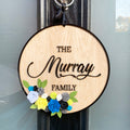 Personalised Wooden Family Sign