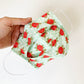 Floral Cotton Facemask With Nose Wire And Filter Pocket