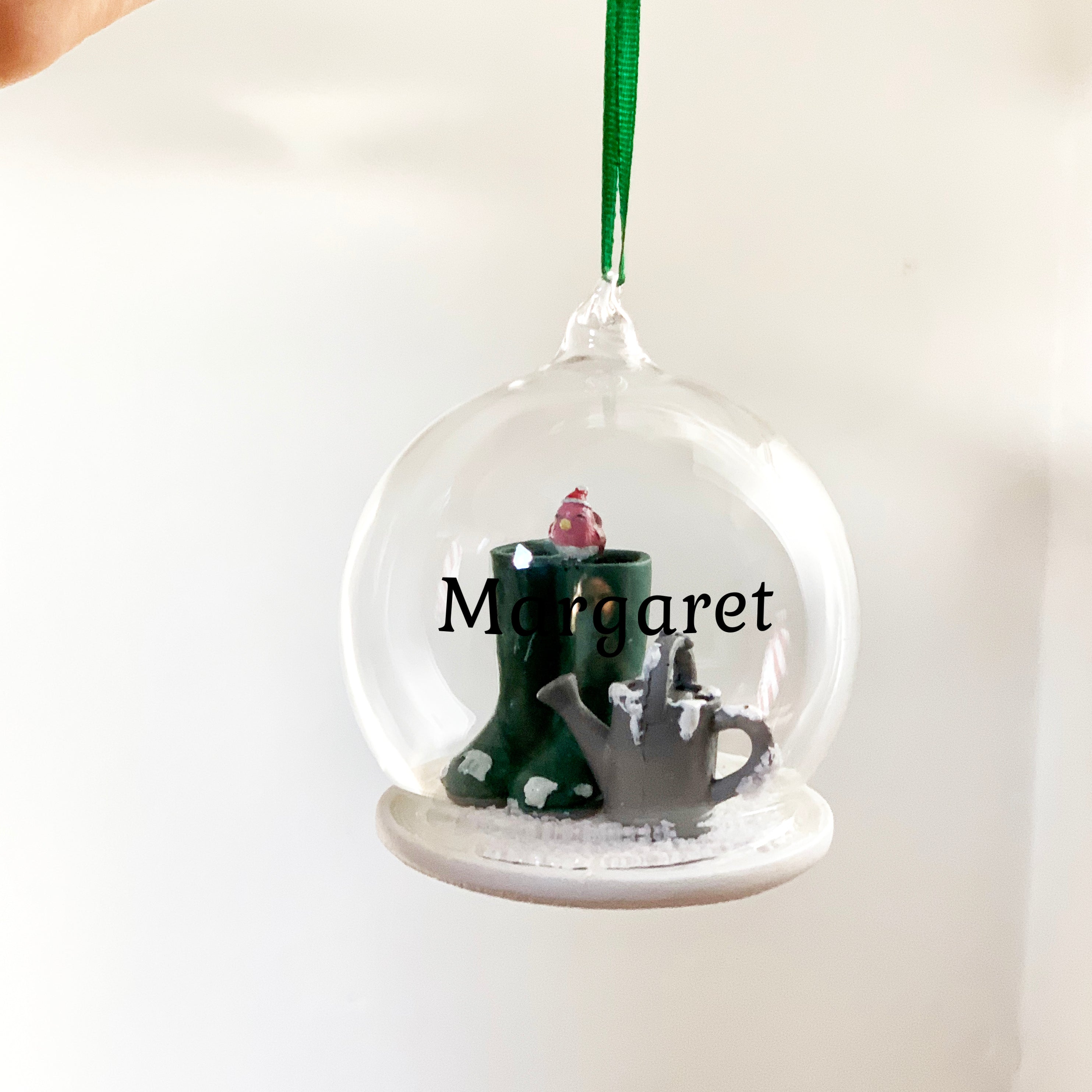 Fun gardening tree decoration