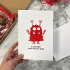 Funny Monster Valentine's Card