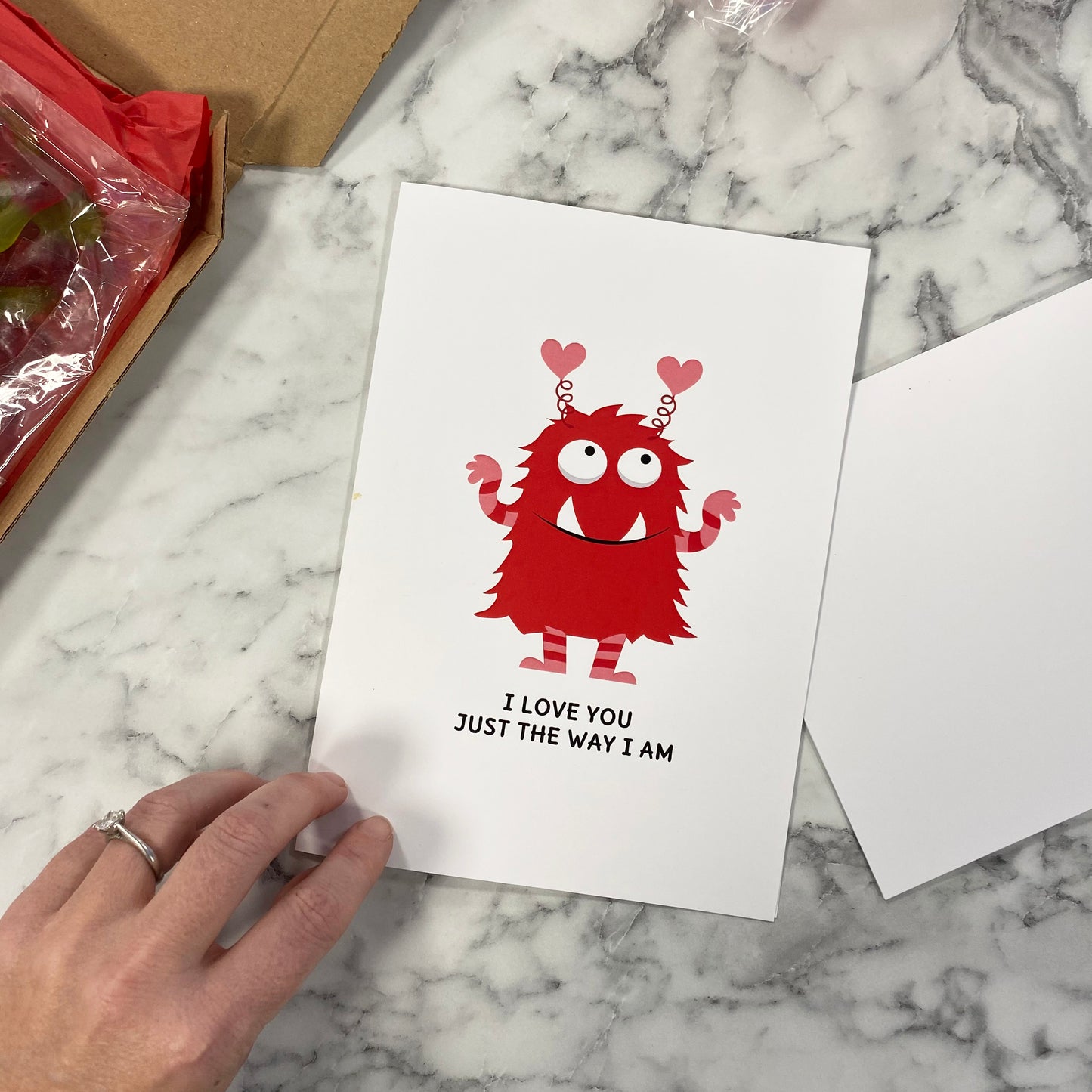 Funny Monster Valentine's Card