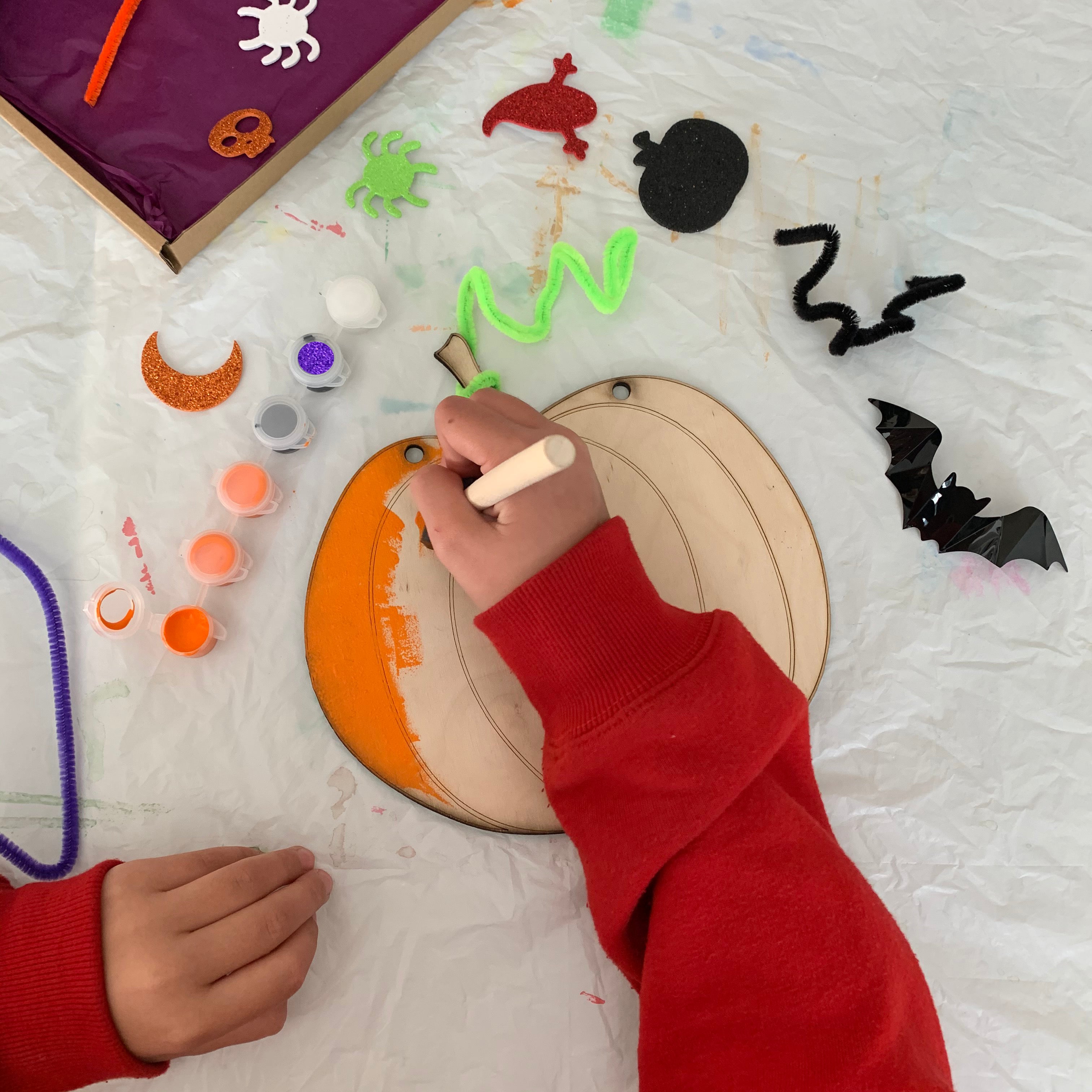 Halloween Pumpkin Letterbox Craft Kit