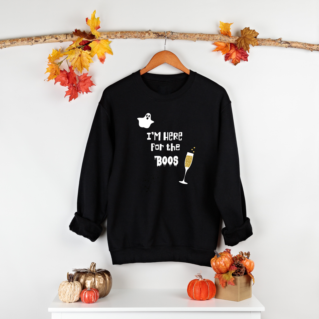 I'm Here For The Boos Halloween Jumper
