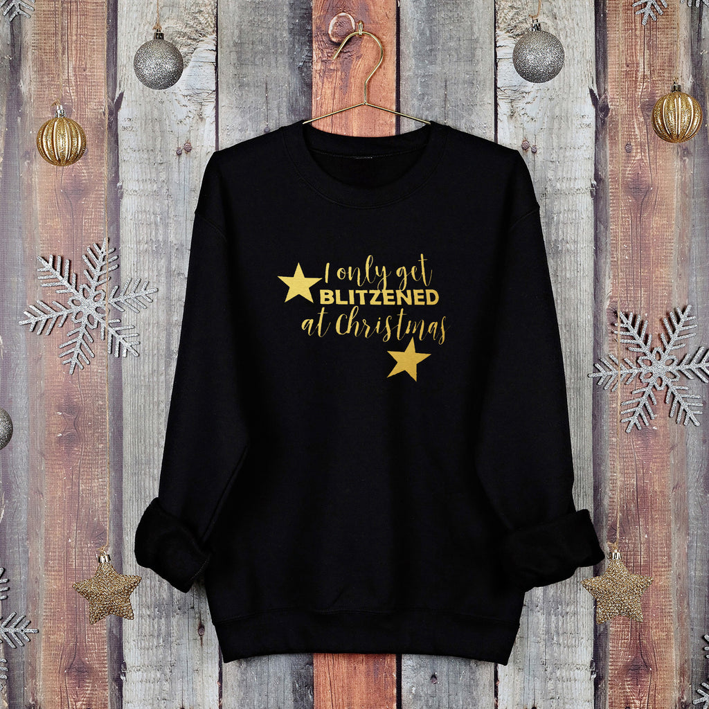 I only get Blitzened at Christmas jumper