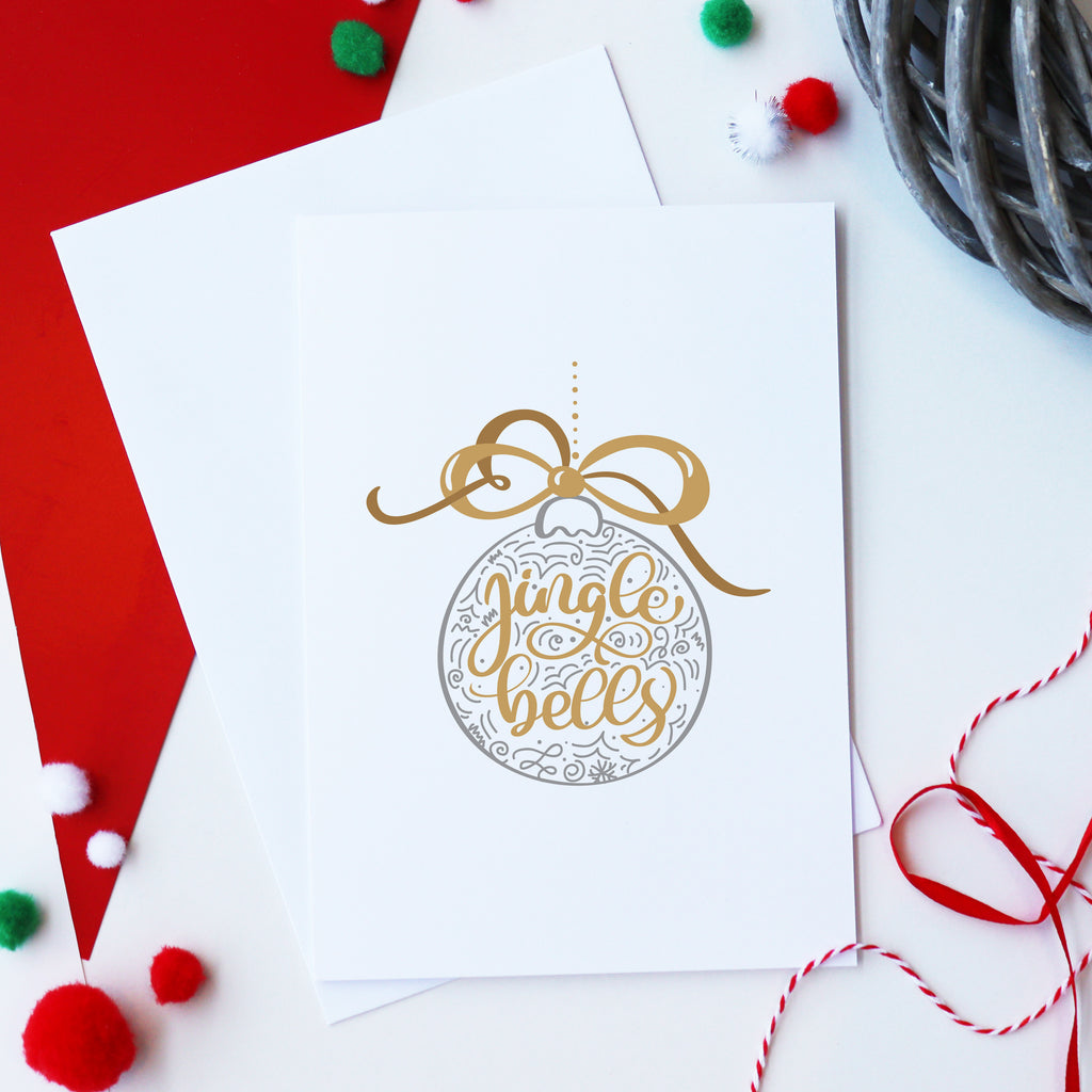 Jingle Bells Christmas Card