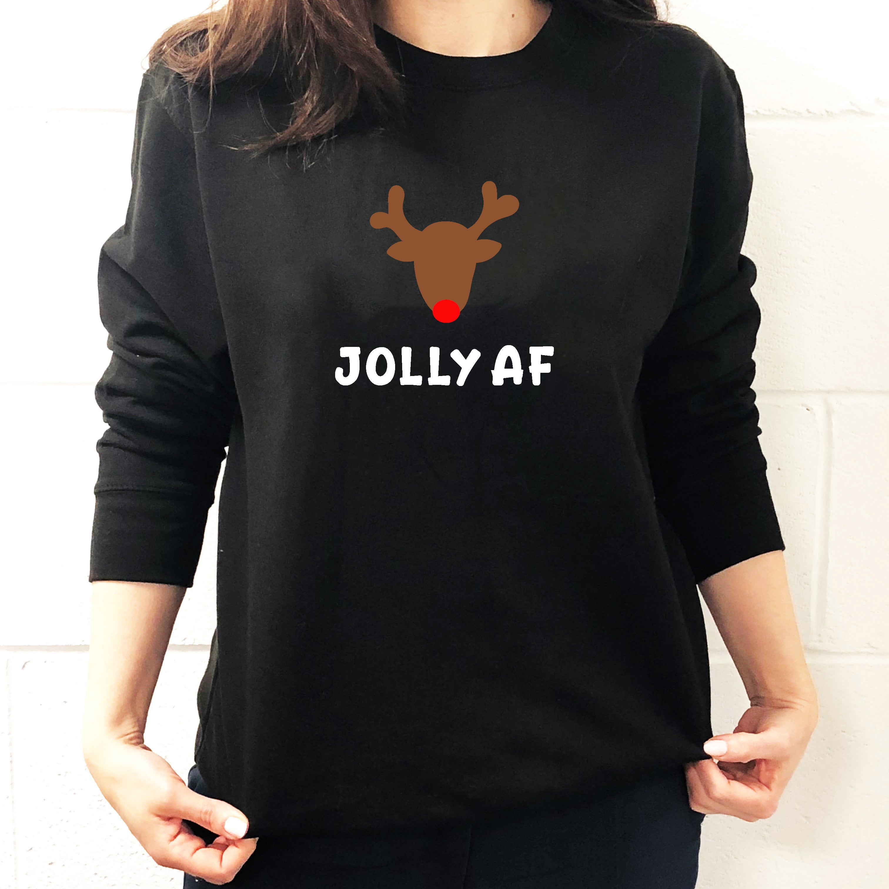 Jolly Af Christmas Jumper