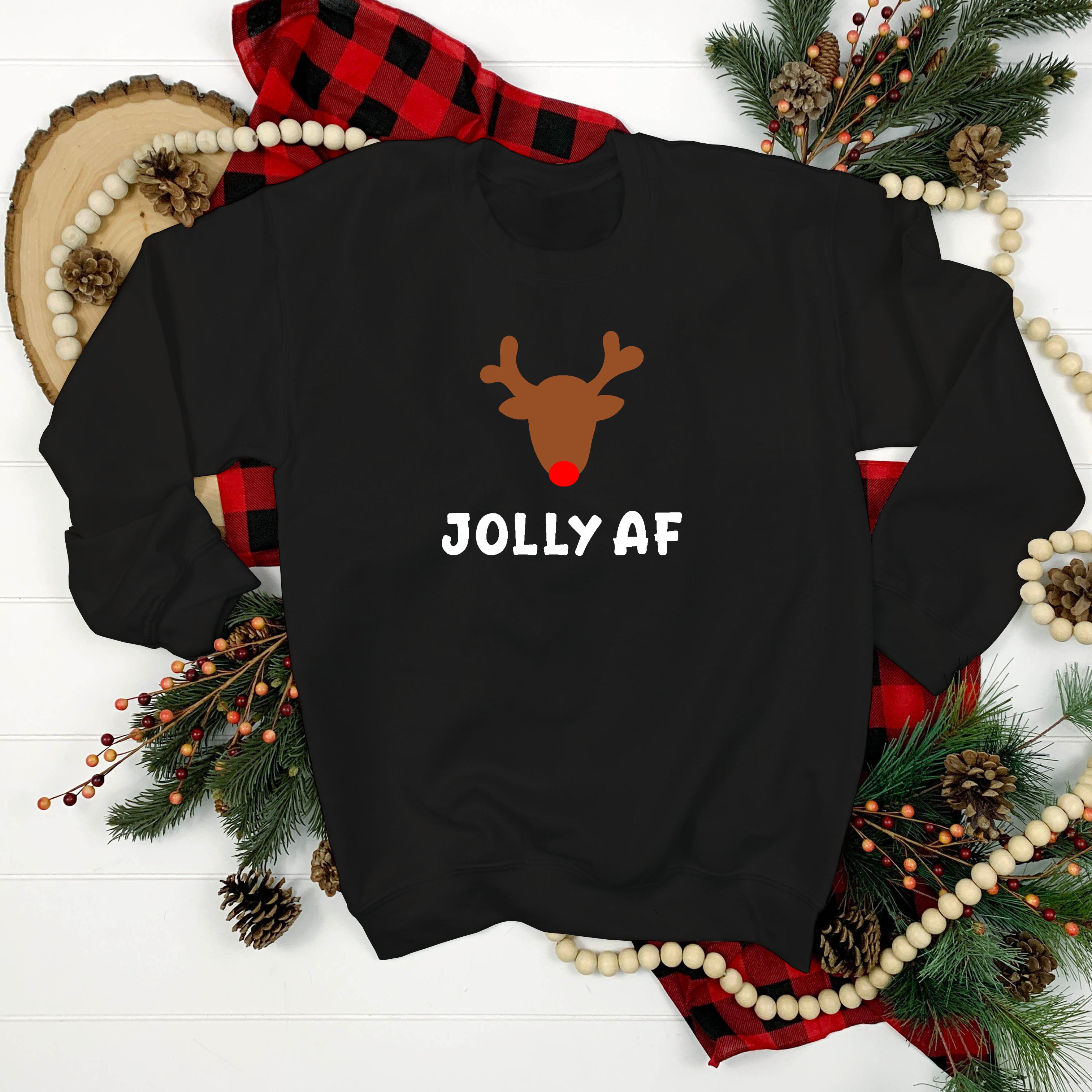 Jolly Af Christmas Jumper