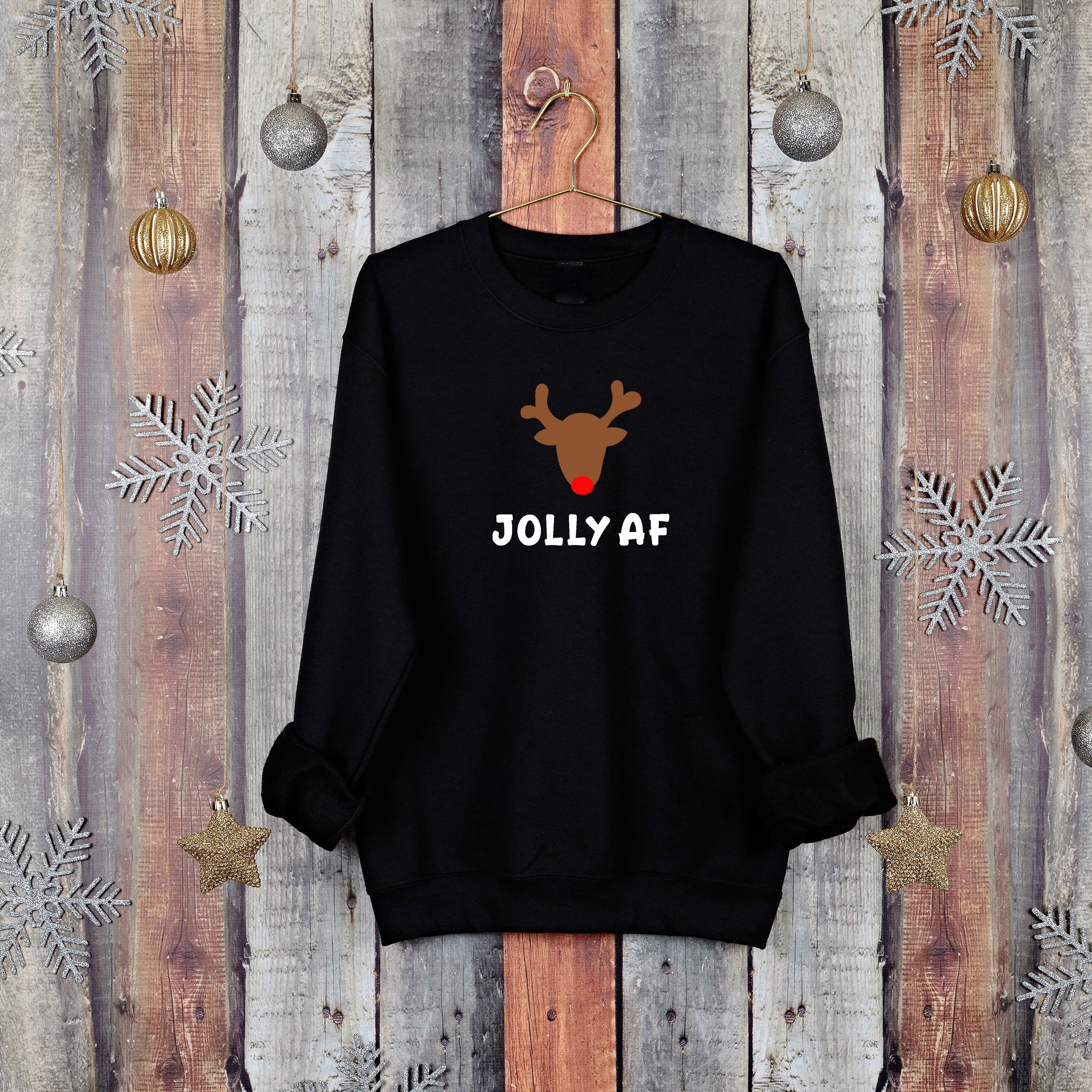 Jolly Af Christmas Jumper