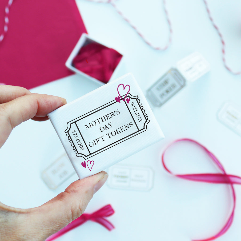 Mother's day mini gift stub tokens gift from partner thoughtful mother's day gift