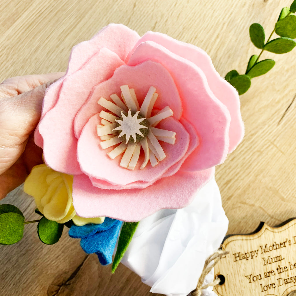 Mother's Day Felt Flower Bouquet