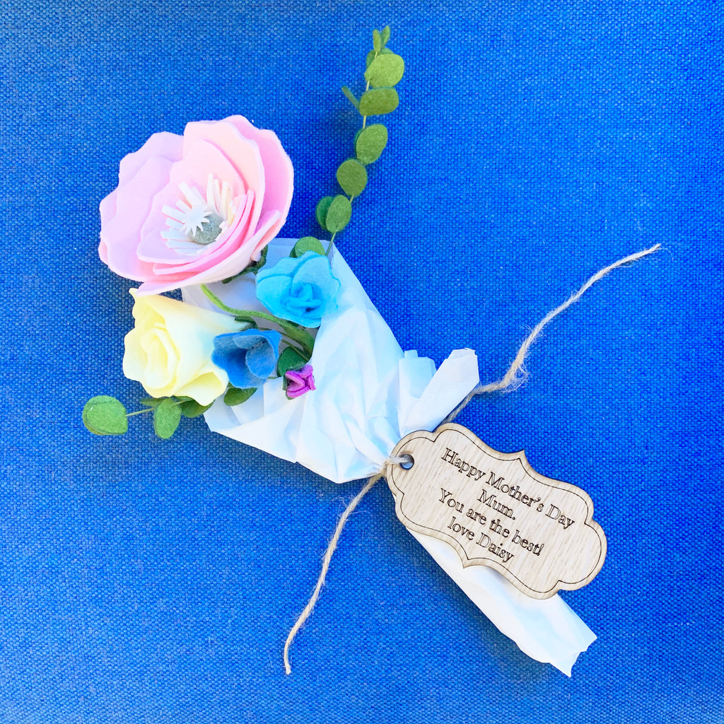 Mother's Day Felt Flower Bouquet