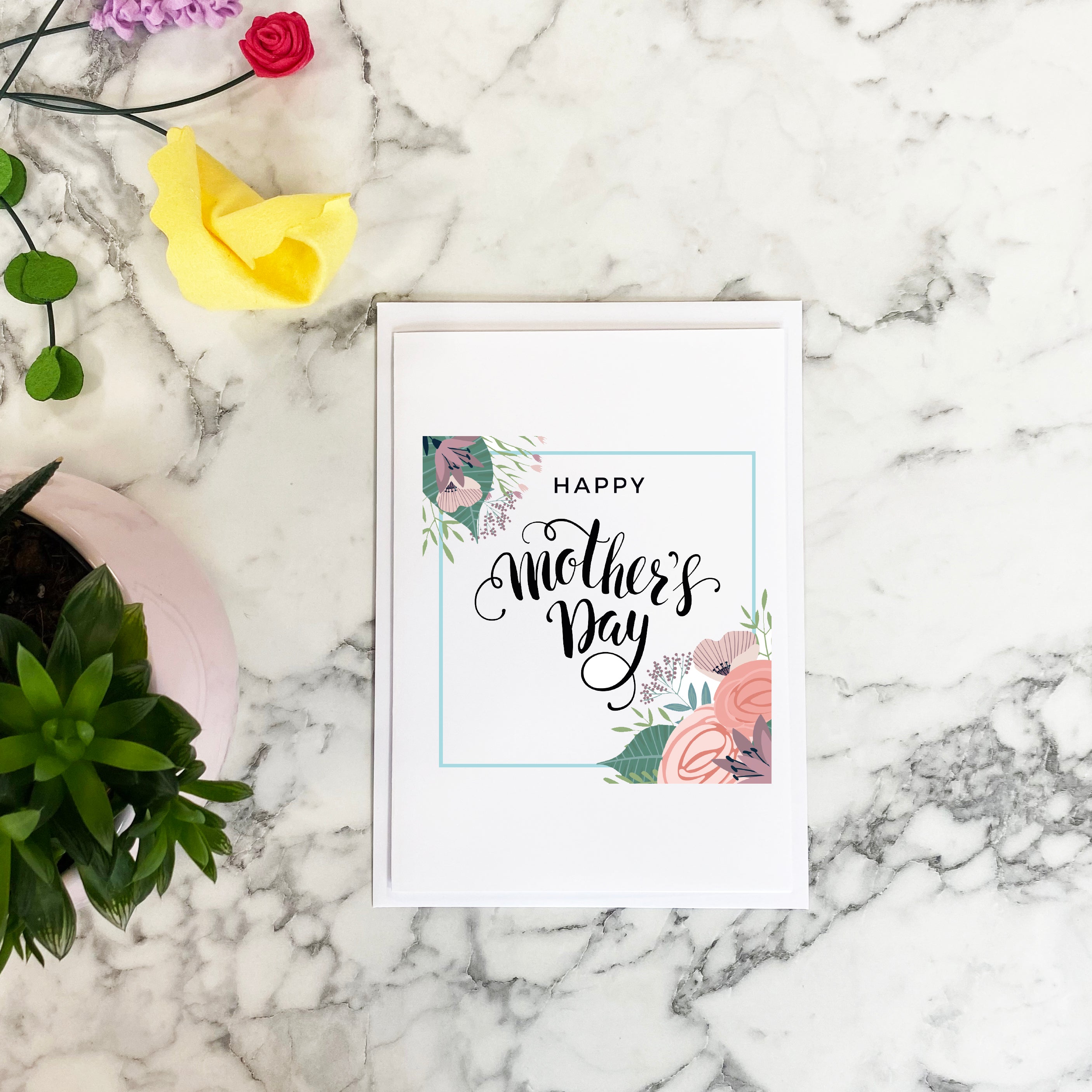 Mother's Day Card - Flowers