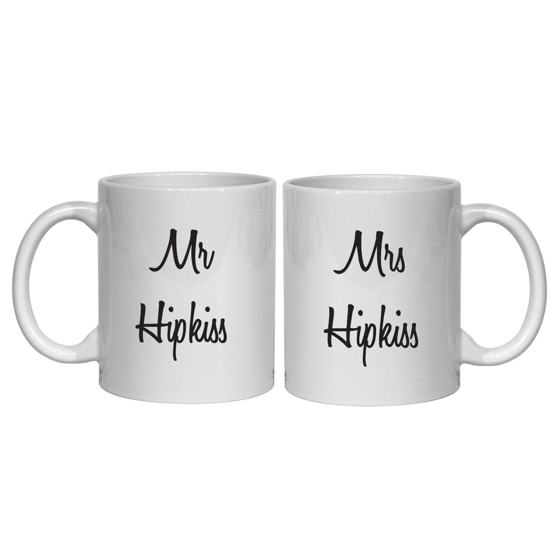 Mr & Mrs Personalised Wedding Mugs