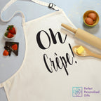 Quirky apron gift for birthdays or Easter