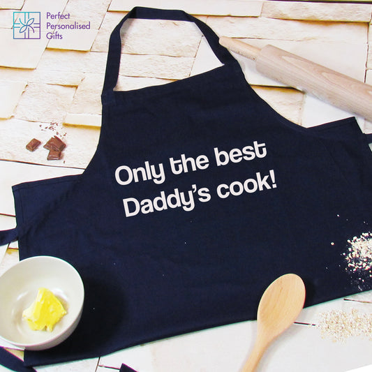The Best Daddy's Cook Father's Day Apron