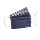 Pack Of Four Navy And White 100% Cotton Face Mask