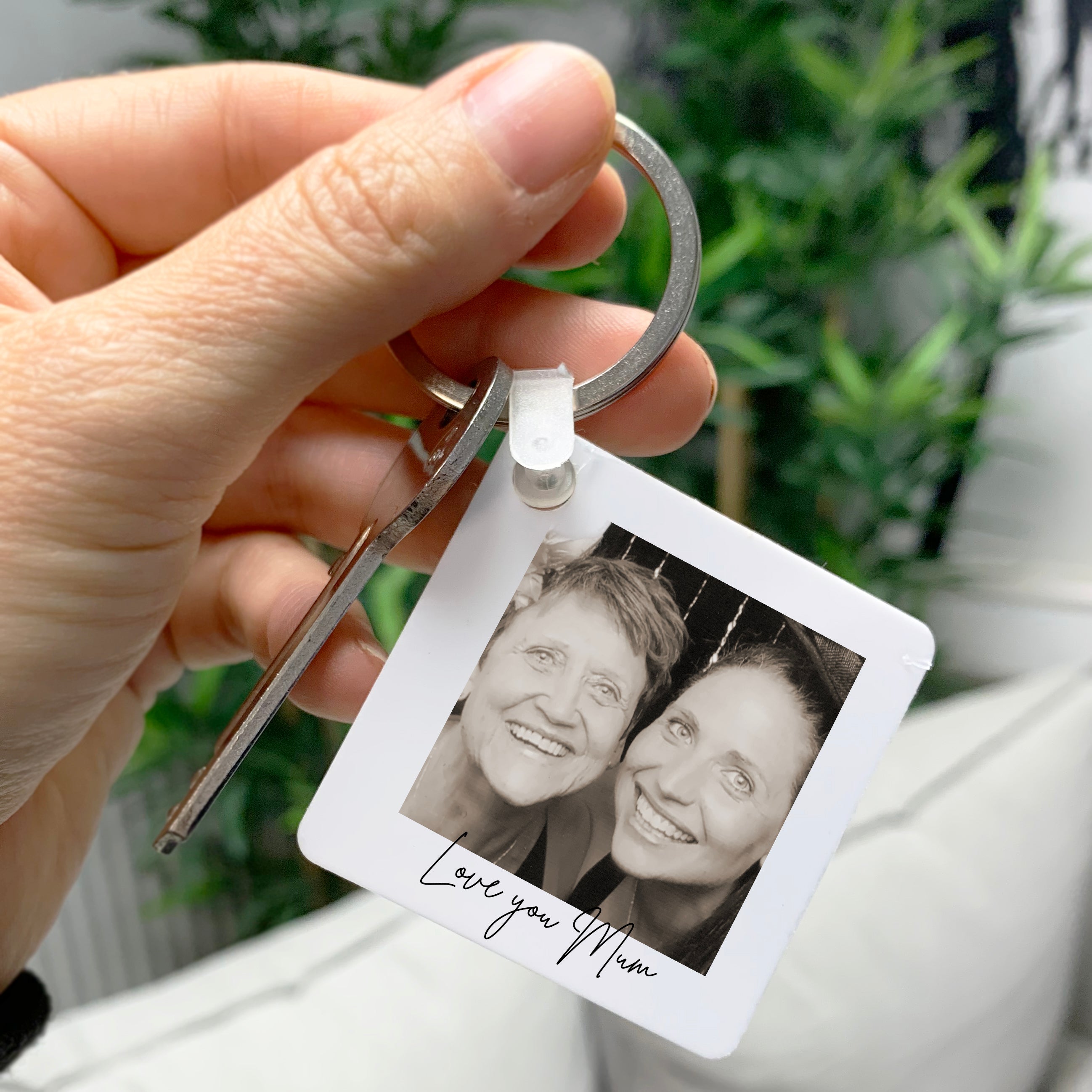 Personalised Photo Keyring