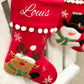 Snowman Or Reindeer Personalised Stocking