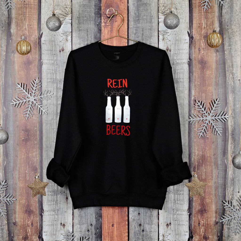 Unique Reinbeers Christmas sweater perfect for parties and family gatherings
