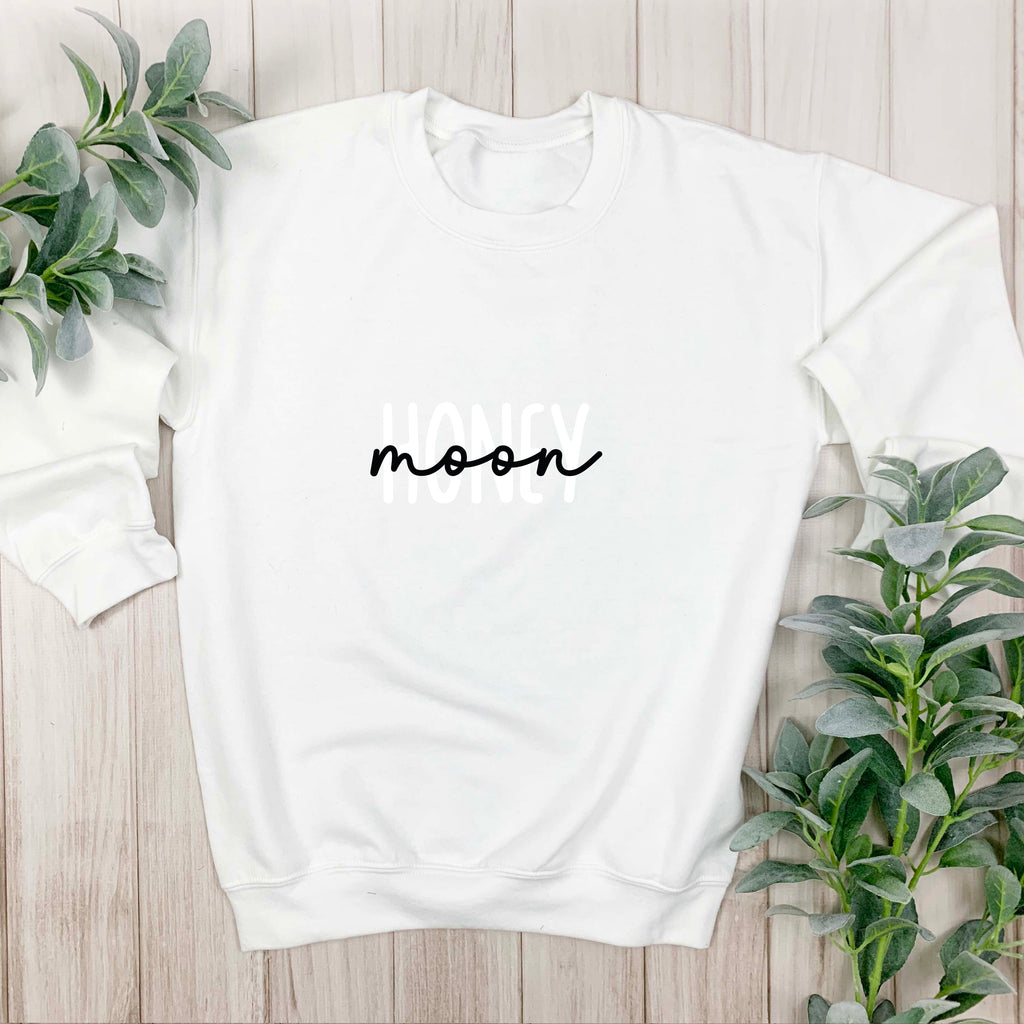 Honeymoon White Sweatshirt